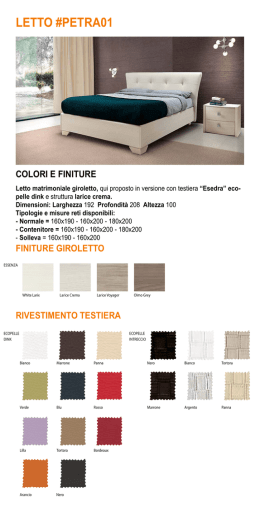 LETTO #PETRA01