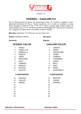 Under 162 - Vicenza Calcio