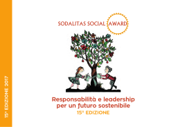 Scarica il bando - Sodalitas Social Award