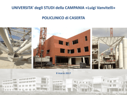 Diapositiva 1 - Regione Campania