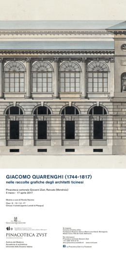 giacomo quarenghi (1744-1817)