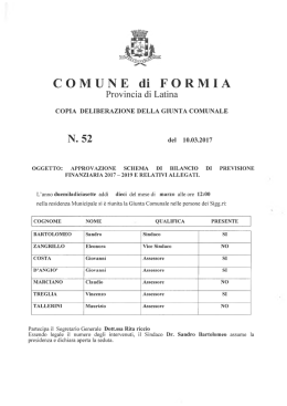 N. 52 - Formia - Comune di Formia