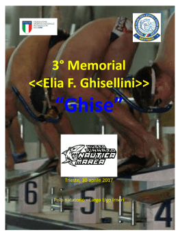 7/03 circolare memorial ghisellini . regione friuli