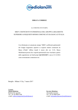 Leggi tutto - Banca Mediolanum