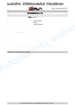 No image - motoricambionline
