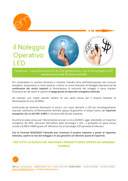 per tu tta la du rata d el no leg g io i pro do tti so