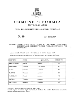 N. 49 - Comune di Formia