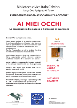AI MIEI OCCHI - Società Italiana di Analisi Reichiana