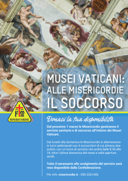 musei vaticani - Misericordie d`Italia