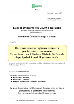 Programma - Confesercenti Ravenna