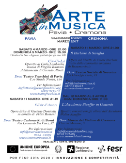 arte in musica - Cremona