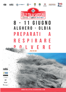 Brochure - Rally Italia Sardegna