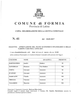 N. 41 - Comune di Formia