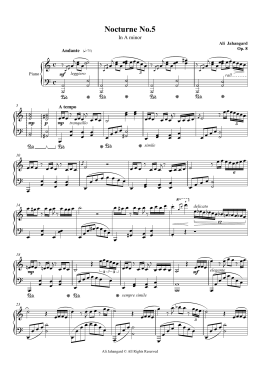 Nocturne No.5 - in A minor, Op 8