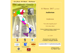 Invito 11 Marzo 2017 Liceo Morelli Vibo - IIS Morelli