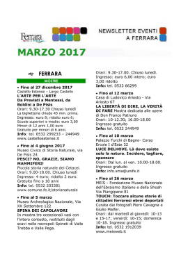 marzo 2017 - Ferrara Terra e Acqua