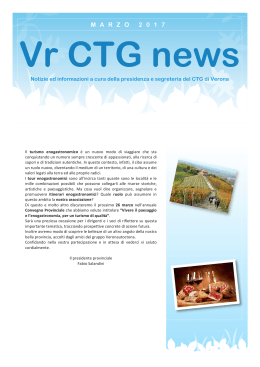 Vr CTG news marzo 17