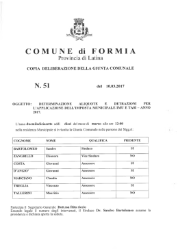 N. 51 - Comune di Formia
