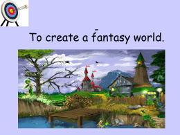 fantasy stories lesson 2