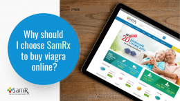 Why Should I Choose SamRx To Buy Viagra Online