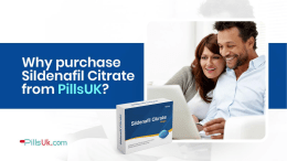Why Purchase Sildenafil Citrate from PillsUK