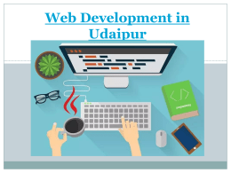 Web Development in Udaipur