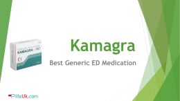 Kamagra - Best Generic ED Medication